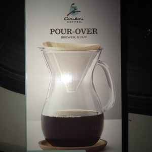 Caribou coffee pour over coffee maker